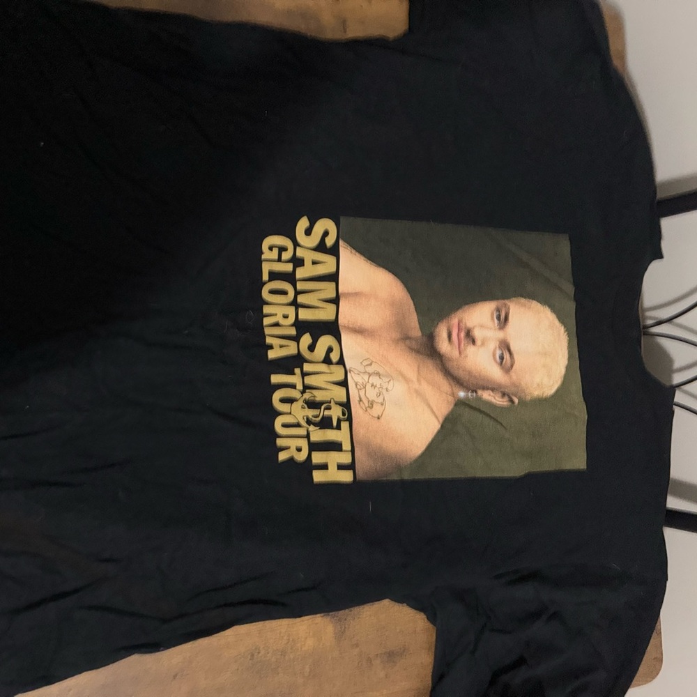 Sam Smith Gloria Tour Black T-Shirt